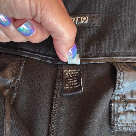 Apt. 9 Elegant Black Trousers - Picture 2 of 6